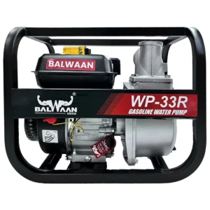 Water Pump WP-33R | 7 HP Powerful 4-Stroke Petrol Engine | Maximum Discharge 1000-1200 liters/min, RPM 3600 | For Irrigation, Agriculture, Farming |